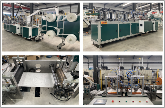 Ultrasonic Earloop N95 Non Woven Mask Making Machine 1