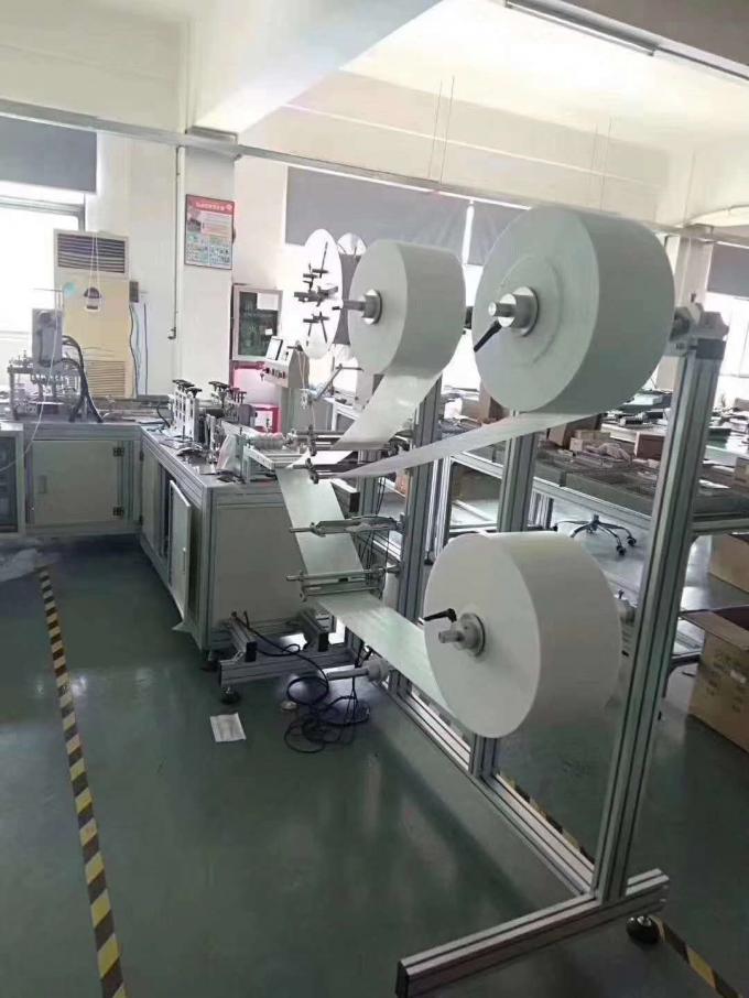 Auto Medical 3 Ply Non Woven Face Mask Making Machine 2
