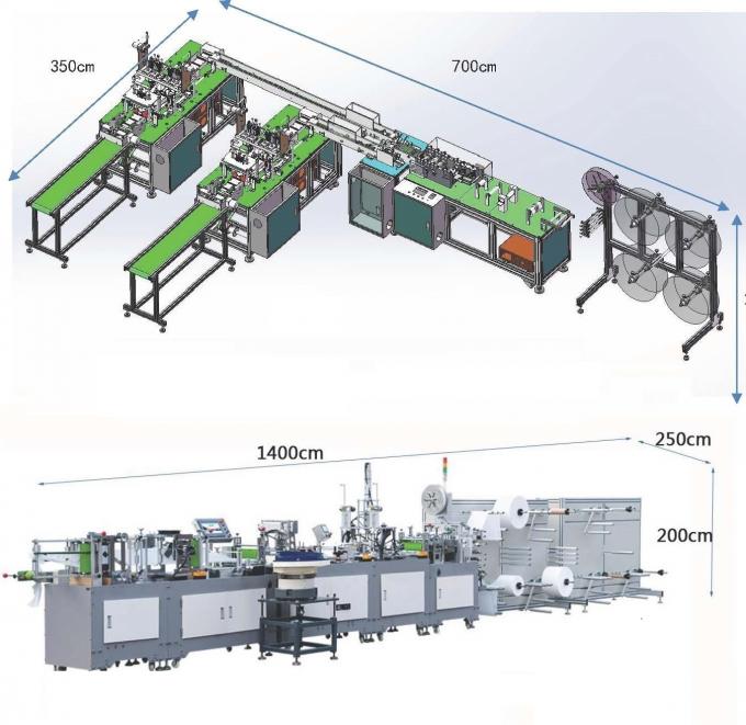 Multi Layer Welding N95 Automatic Face Mask Making Machine 0