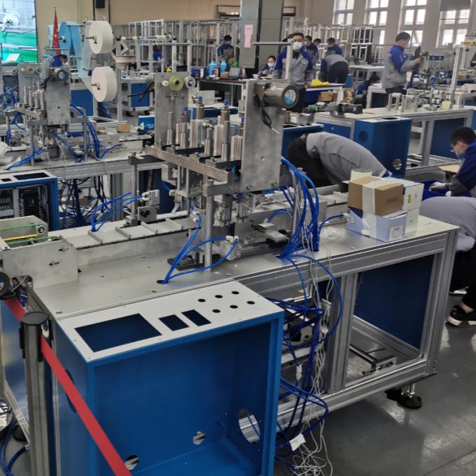 Surgical Fully Automatic Flat Disposable Mask Making Machine 0