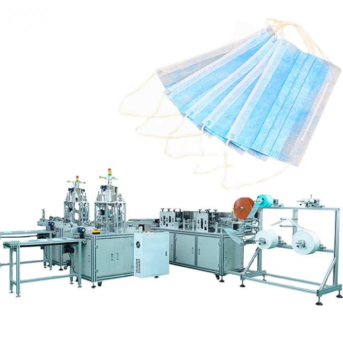 3 Ply 4 Ply High Speed Surgical Face Mask Making Machine 0