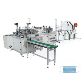 Automatic 3 Layers Flat Non Woven Mask Making Machine supplier