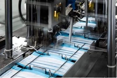 Anti Rust Ultrasonic Flat Automatic Face Mask Making Machine supplier
