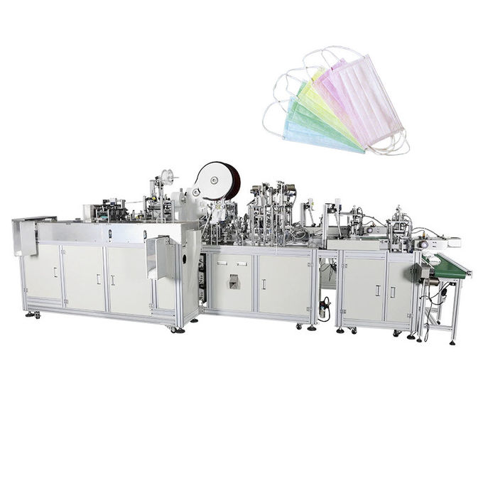 Hygienic 3 Ply Disposable Earloop Mask Making Machine 0