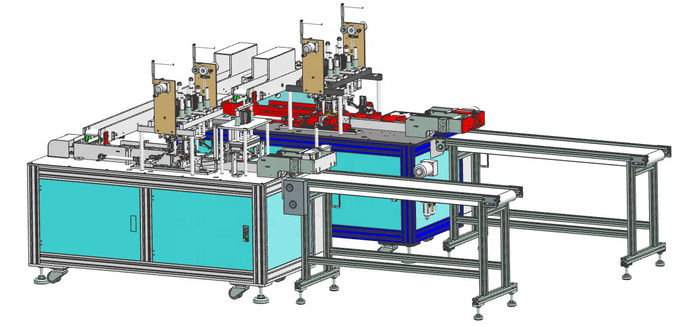 Automatic Non Woven Disposable Mask Making Machine 0