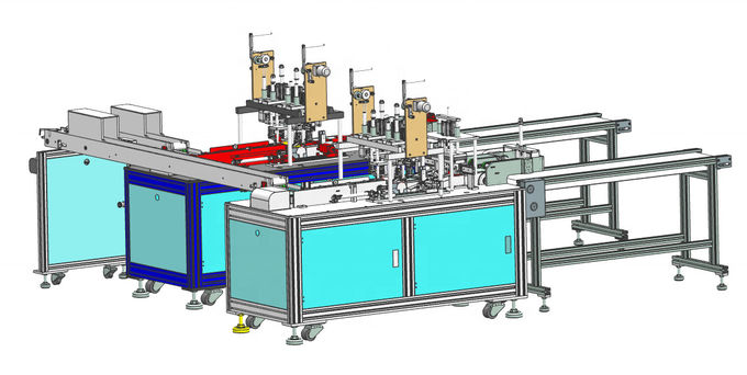 3 Ply Ultrasonic Medical Disposable Mask Making Machine 0