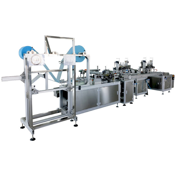 High Efficiency 4 Layers Auto Disposable Face Mask Machine 0