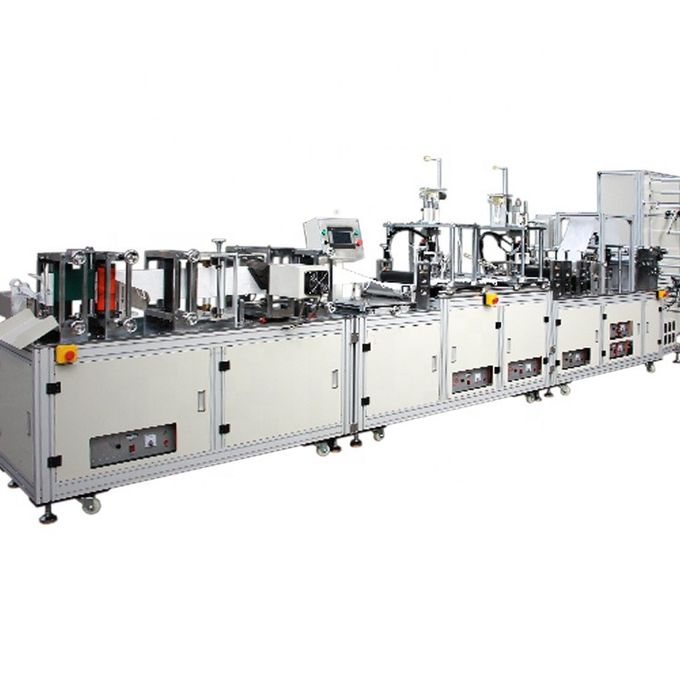 Earloop Ultrasonic Welding Semi Auto N95 Mask Making Machine 0