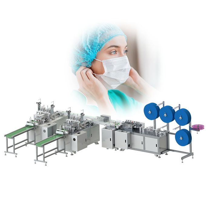 3 Layers Automatic Ultrasonic Surgical Face Mask Machine 0