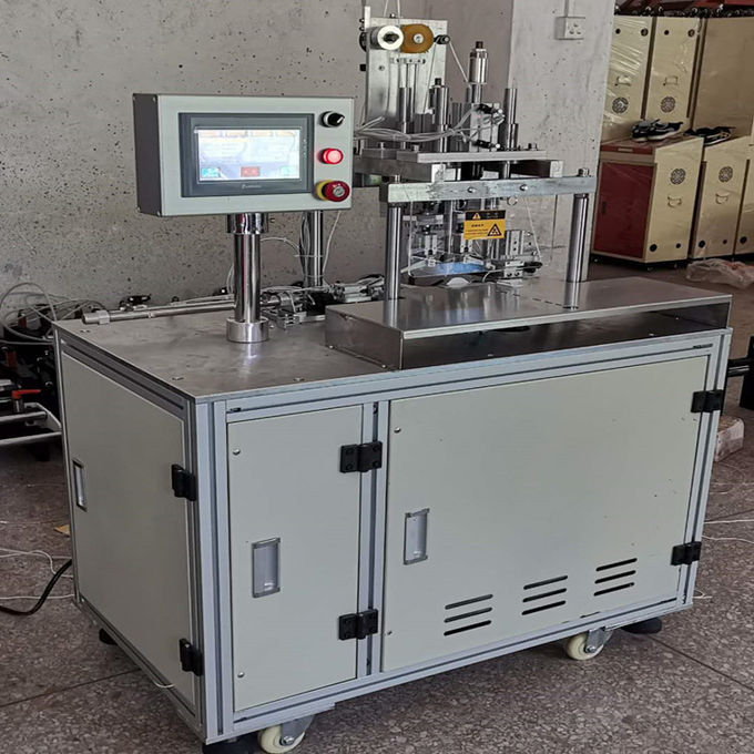 Fully Automatic face Mask Ultrasonic Fabric Welding Machine 0